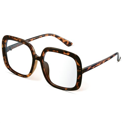 Image of miyya Blue Light Blocking Glasses for Women, Blue Light Glasses for Women Oversized Fashion Glasses