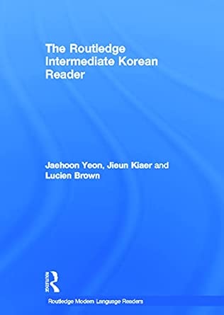 The Routledge Intermediate Korean Reader book cover