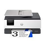 HP OfficeJet Pro 8132e, 40Q45B, Imprimante Multifonction à Jet d'encre A4 Couleur, Recto Verso Automatique, 20 ppm, Wi-FI, 3 Mois de Forfait Instant Ink Gratuit, Grise