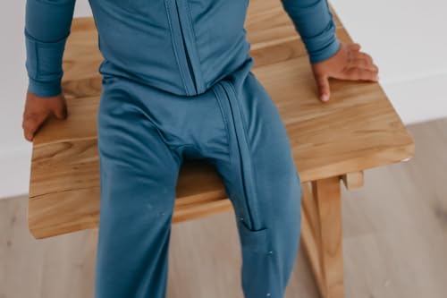 Image of Copper Pearl Baby Zip-Up Footie Pajamas - Soft Stretchy Sleep and Play Footies for Boys and Girls