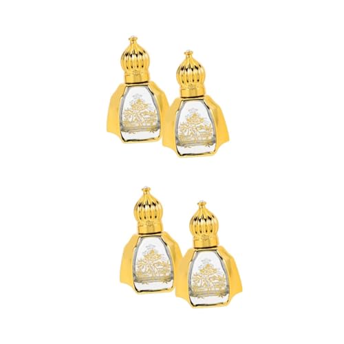 MAGICLULU 2 Series Botellas Rellenables Para Aceites Esenciales Líquidos Y Perfumes Botellas Vacías Con Roll-On Botellas Con Roll-On Para Aceites Esenciales Y Fragancias De 2 piezas*2