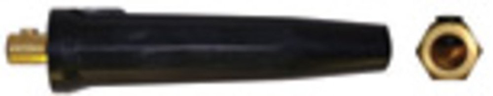 Radnor 64005719 Model DP-25M .355'' Dinse Machine Plug With Set Screw Fitting For Welding Cable Connection