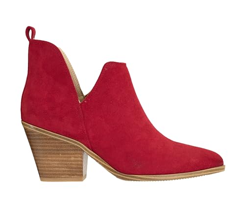 Corkys Footwear Sassy Pants 2.75-inch Stacked Heel Booties, Memory Foam Insoles, Easy Slip-On, Stylish, Comfortable Footwear for Fall2