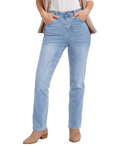 GRAPENT Straight Leg Jeans for Women Cute Jeans for Women