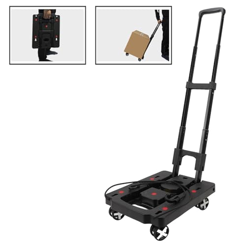 Carretilla Plegable Manual con Ruedas Giratorias miniatura 6