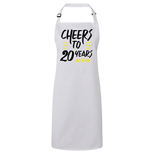 Tablier cuisine 20 ans pour illuminer les repas de fête en famille