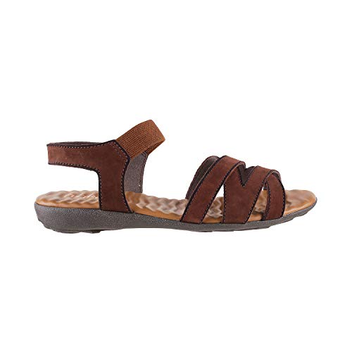 Image of Metro Women Leather Sandals (33-814)