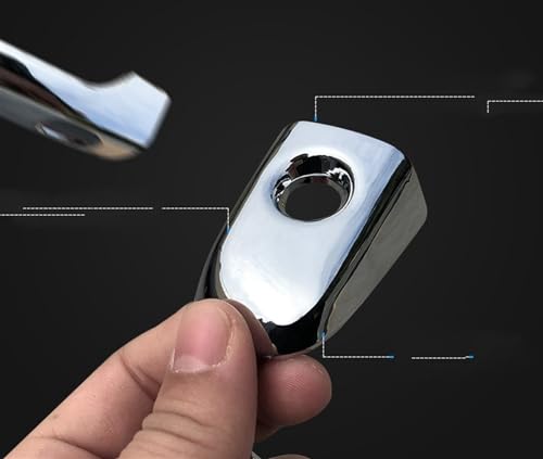 Poignée de porte Citroën C3 Mk2 inserts chromés pour modèles 2010 à 2016 - 6