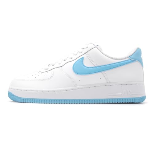 [iCL] AIR FORCE 1 f07 WHITE/WHITE/AQUARIUS BLUE fq4296-100 GAtH[X1 07 (29.0 cm) [sAi]