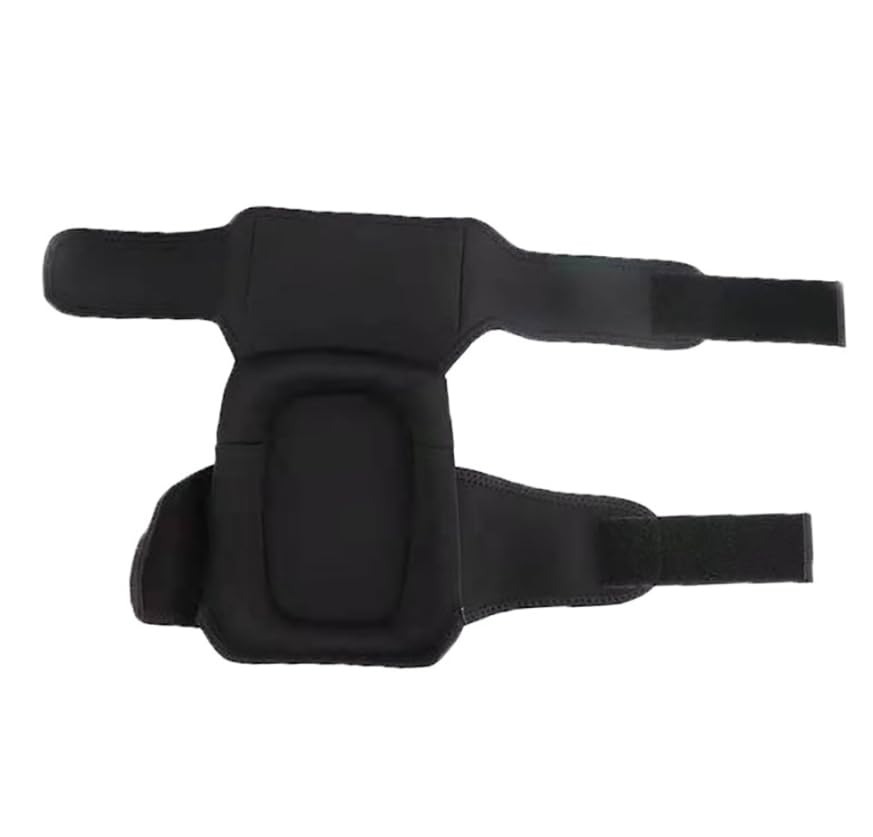 Luminexia Ginocchiere Professionali Imbottite,Resistenti,in Schiuma di Eva,per Lavoro,Costruzione,Giardinaggio con Comodo Cuscino in Gel e Cinturini Antiscivolo Resistenti,qualità Premium