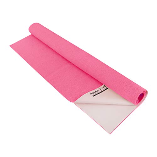 Image of POLKA TOTS Premium Waterproof Dry Sheet for New Born Baby | Extra Absorbent Bed-Cot Protector Mat | Water Proof Sheets for Kids Urine | Rubber Sheet for Adult & Toddlers | 50 x 70 CM S (Pack of 2)