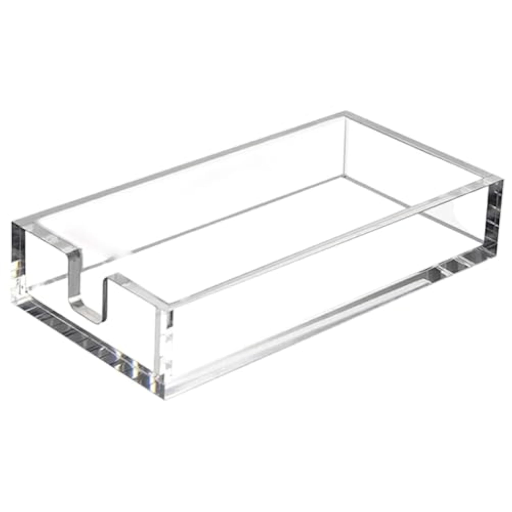 Sturdy Clear Tissue Case Napkin Holder for Dining