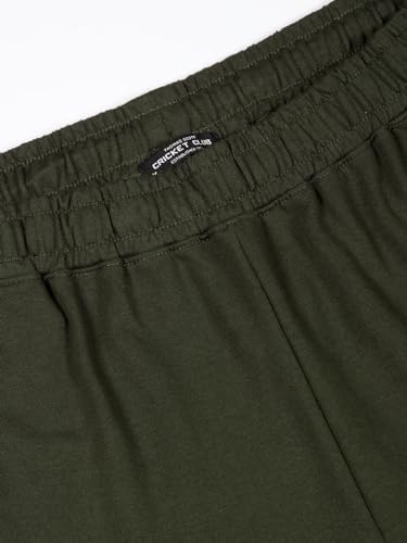 Image of Thomas Scott Men's | Solid | Chino Shorts | Regular Fit | Cotton Blend | Above Knee | Knitted Short