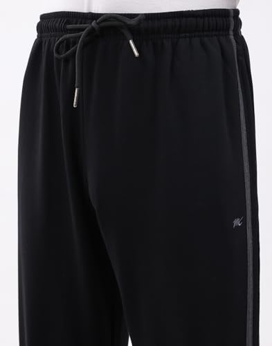Image of Monte Carlo Men's Regular Fit Solid Track Pants | Drawstring Closure | Side Pocket Sports Lower | Comfortable & Stylish Lower for Men's