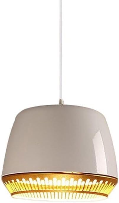 Lampe suspendue pour remplacer un éclairage blafard par un luminaire casque design fer QTHWB