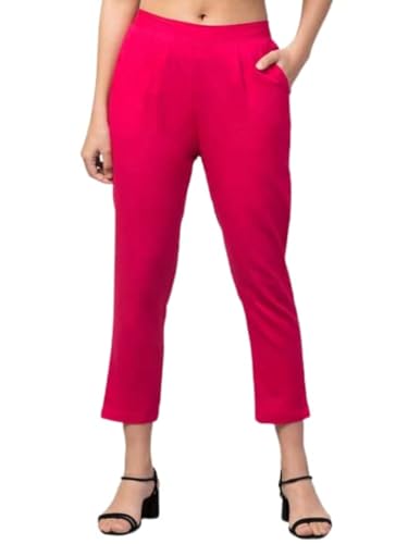 Image of DIGITAL SHOPEE Women's Regular Fit Casual Pants