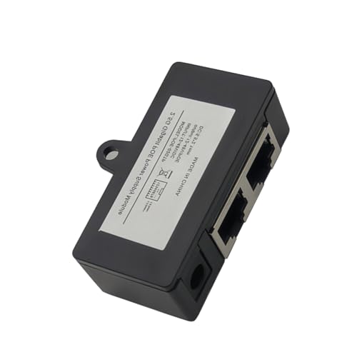 Módulo Power Over Ethernet con conector RJ45 para suministro de energía - Inyector para cámaras de vigilancia y puentes miniatura 6