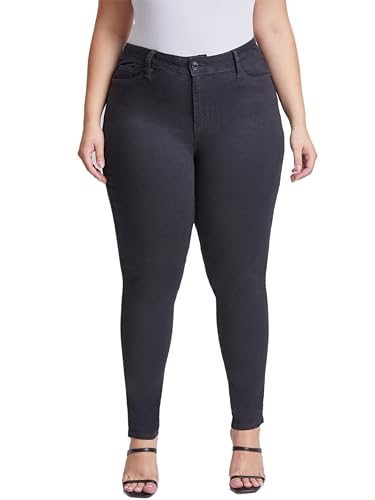 Royalty For Me Womens Women's Plus Size Essential High Rise Skinny Jeans