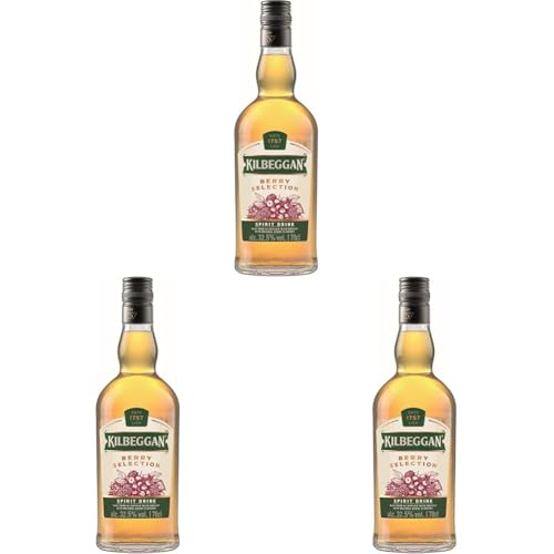 Kilbeggan Berry Select, 32.5 Prozent Vol, 0.7 L (Packung mit 3)