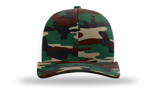 Image of Richardson 112 Trucker Hat - Premium Blank Baseball Cap, Adjustable Snapback Hat - Structured Six Panel Richardson Blank Hats