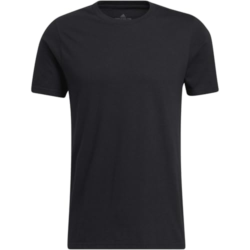 T-shirt adidas Golf noir Small aux finitions soignées pour homme