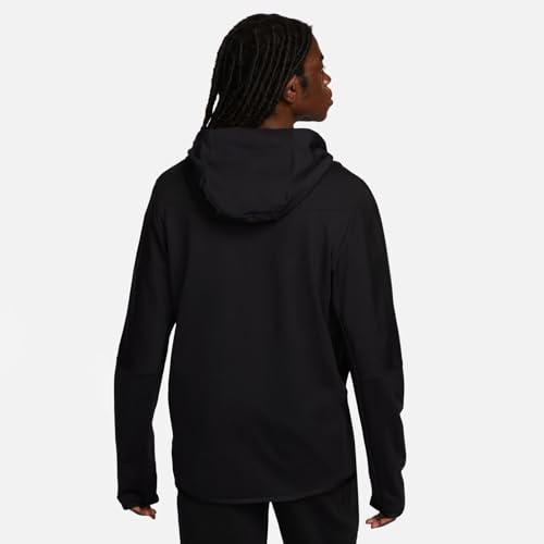 Nike Sportswear Tech Fleece Lightweight Men's Full-Zip Hoodie Sweatshirt (US, Alpha, X-Large, Regular, Regular, Black)3