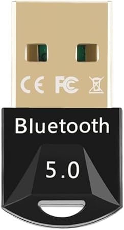 Adaptador Bluetooth 5.0 USB Dongle Receptor Aux para PC miniatura 1