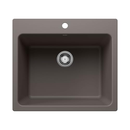 BLANCO LIVEN SILGRANIT Drop-In/Undermount Utility Laundry Sink