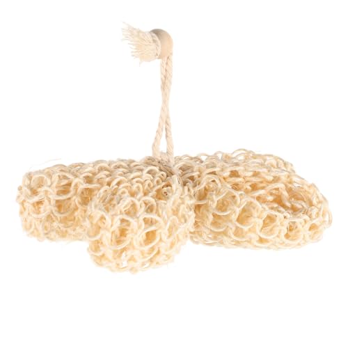 Homoyoyo Esponja de Sisal Exfoliante para Ducha Bola Natural para Masaje y Limpieza Corporal Esponja Suave para Baño Diario para Adultos Células Muertas y Mejora la