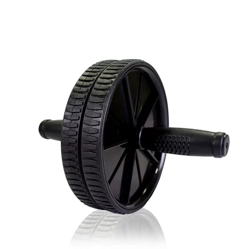 Roda Abdominal Mbfit Exercício Treino Dupla Mb57123 Tamanho:Único;Cor:Preto