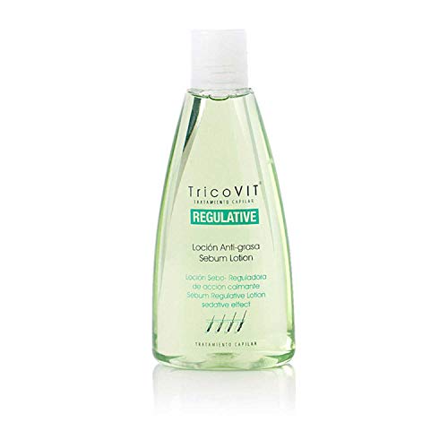 TricoVIT Regulative - Loción Antigrasa, Para Cabellos Grasos, Regula y Reduce la Aparición de Sebum, Reduce el Picor y Purifica, 200 ml Cover