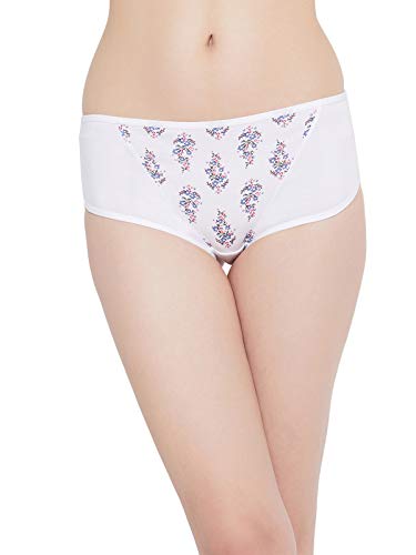 Image of Clovia Women's Cotton Mid Waist Printed Hipster Panty