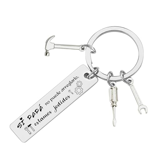 POIUYTRE Regalo Dia del Padre Dia del Padre Llavero Papá Dia del Padre Regalos Regalo Padre Regalos Originales Para Padre Papá Regalo Cumpleaños Papá Llavero Padre (2)