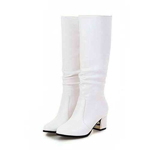 Stivali al ginocchio da donna Stivali a punta con