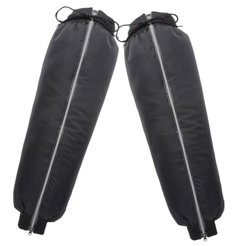 FUNOMOCYA Warm Leg Covers for Hiking Waterproof Leg Gaiters Easy Install/Remove for Men