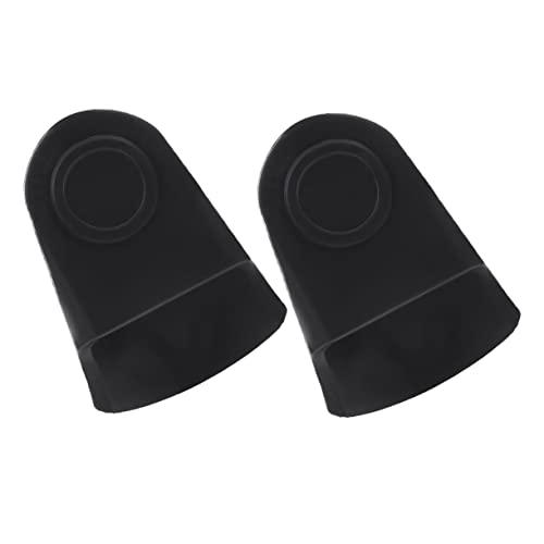 OFFSCH 2pcs Saxophone Protective Covers Tenor Sax Mouthpiece Covers Sax Cap Saxophone Accessory Rubber Protector Mouthpiece Cushions