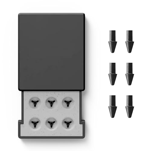 Group Vertical [2024] Original Remarkable Paper Pro Pen Replacement Tips - Set of 6 Durable Carbon-Filled Nibs for Precise Writing and Sketching