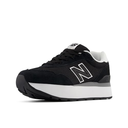 New Balance Women's 515h V1 Sneaker, Black/Sea Salt, 6.5