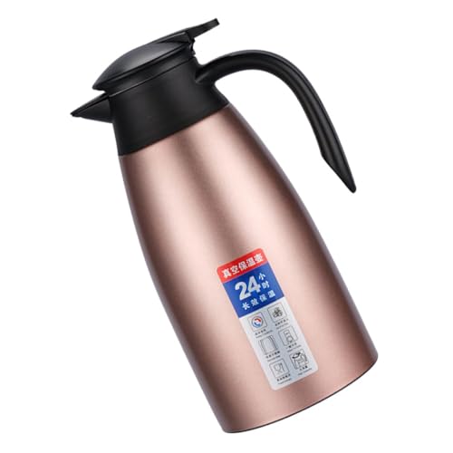 Jarra térmica TOYANDONA de acero inoxidable 304 con aislamiento de doble capa 2L 2