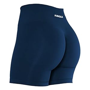 AUROLA Intensify Workout Shorts for Women Seamless Scrunch Short Gym Yoga Running Sport Active Exercise Fitness Shorts