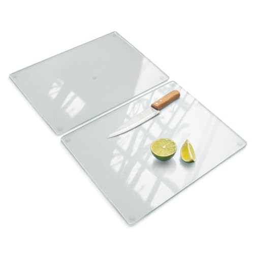 Planche à découper en verre étanche反滑 protégeant des rayures de couteau
