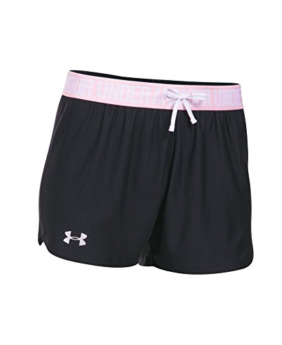 Under Armour Women's UA Play Up Shorts SM (US 4-6) x 3 Black