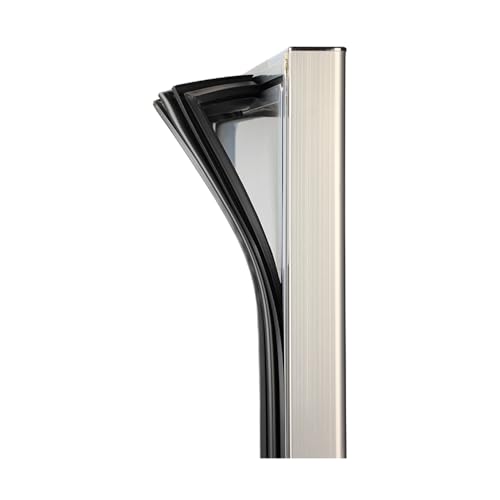 MEILIYA Freezer Door Gasket Replacement Fridge Door Seal Door Gasket Replacement Refrigerator Door Magnetic Rubber Seal,Black