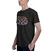 Men's Hawk*Wind English Rock Band T-Shirts Cotton Short Sleeve Tees Cool Shirts for Summer Outdoor Activities Black Large #2