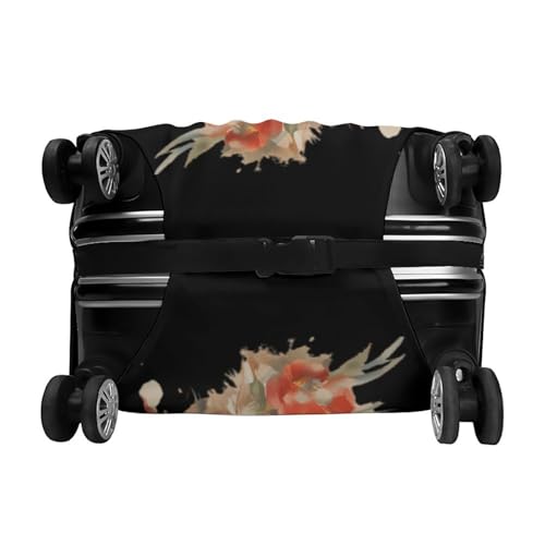 Indians Women Butterflies Luggage Covers Suitcase Protector Case Fits 19-32 Inch XL 6