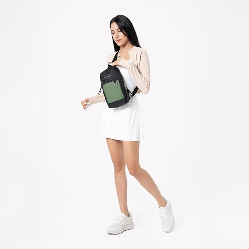 Image of Sherpani Metro, Reversible Anti-Theft Sling Bag, 5L Travel Crossbody Backpack, Chest Purse for Travel, Hiking, or Everyday