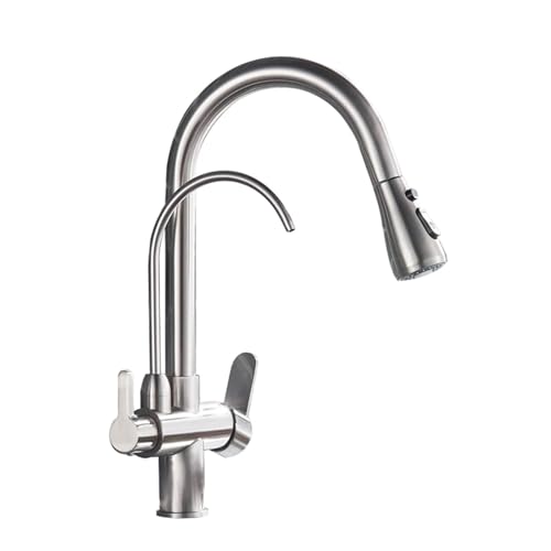 Robinetterie de cuisine en laiton chrome noir pour simplifier vos recettes