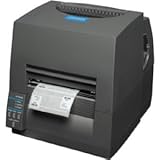 Citizen, Cl-S631, Barcode Printer, Thermal Transfer Or Direct Thermal Printing, 4' Max, 300 Dpi, Gray, Rs-232C And Usb
