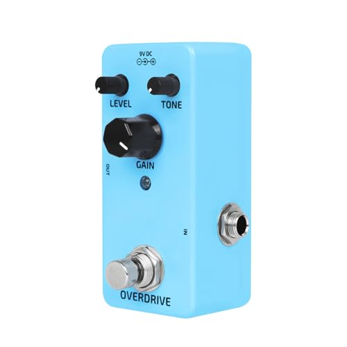 Effecteur d'overdrive guitare électrique Alnicov pour répétition