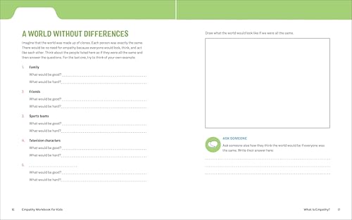 Empathy Workbook for Kids: 50 Activities to Learn About Kindness, Compassion, and Other People's Feelings (Health and Wellness Workbooks for Kids)